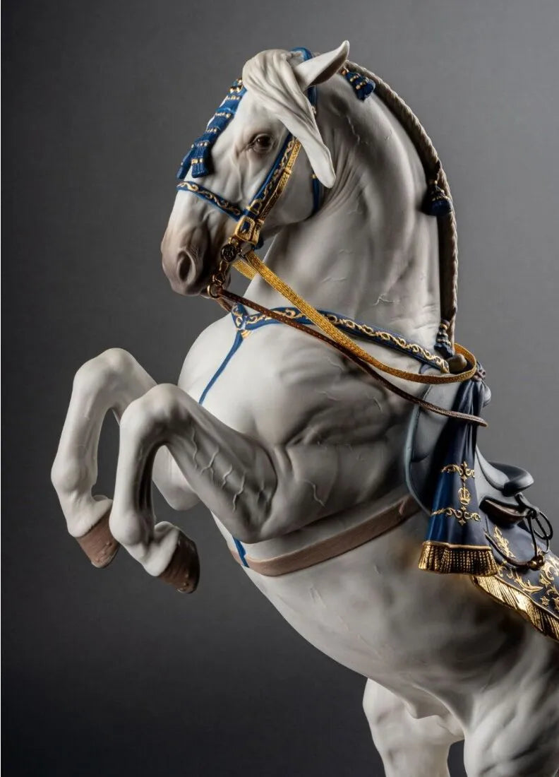 Lladró: Spanish Pure Breed Sculpture - Haute École. Limited Edition