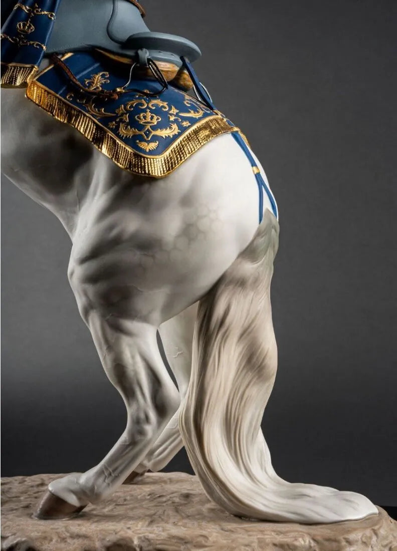 Lladró: Spanish Pure Breed Sculpture - Haute École. Limited Edition