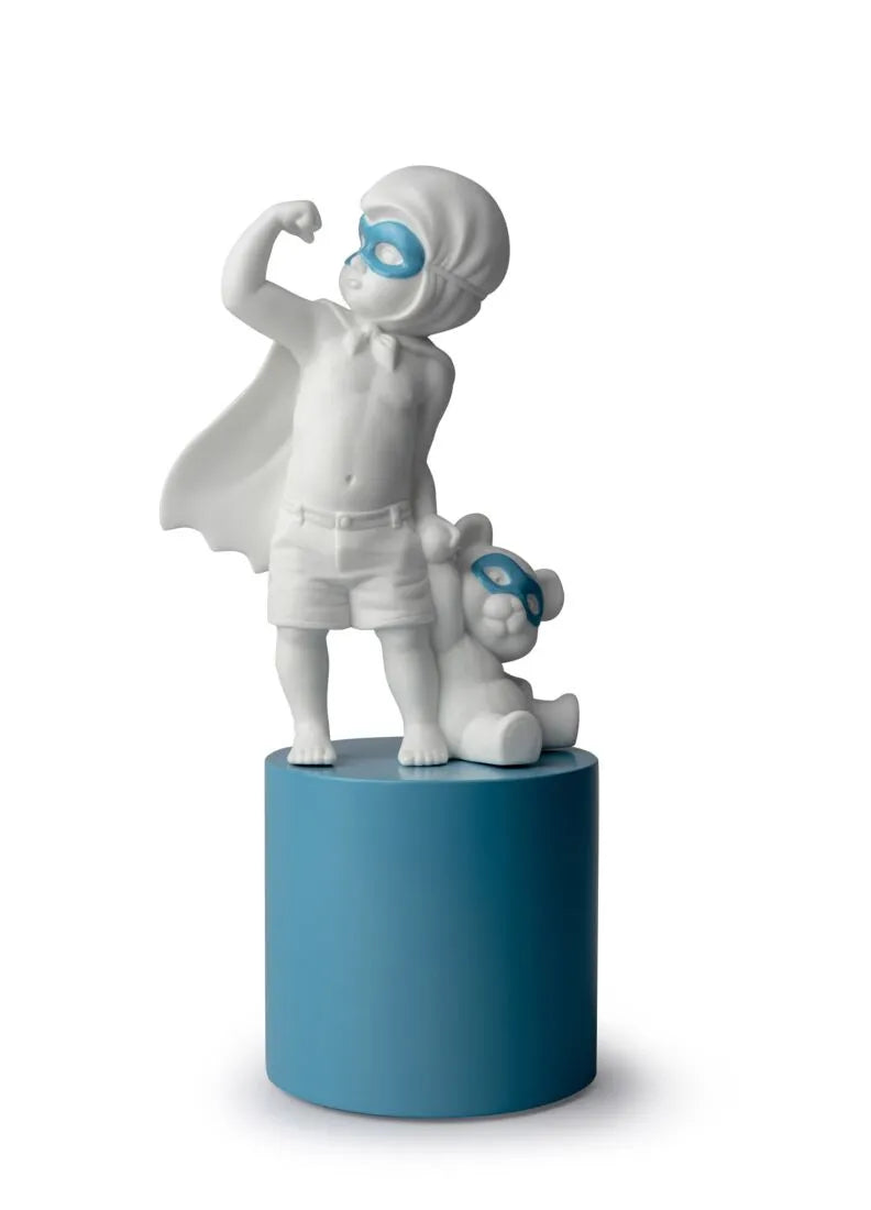 Lladró: I have Super Powers Baby Boy Figurine