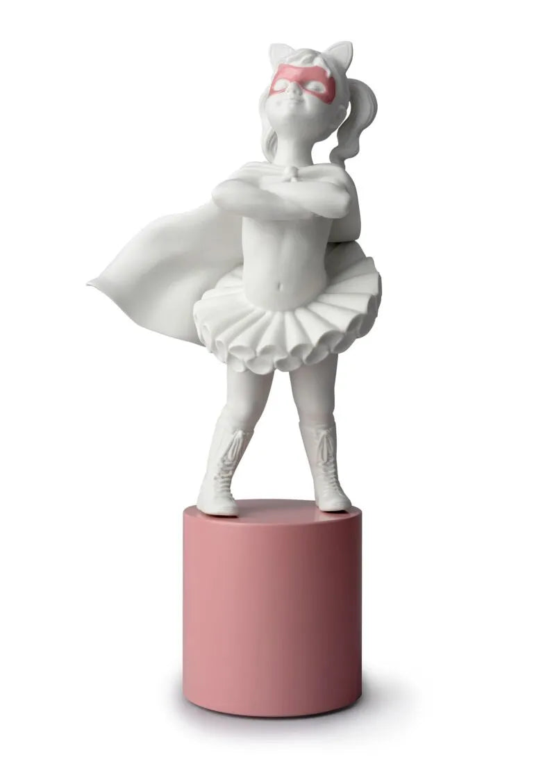 Lladró: I'm a Superheroine Girl Figurine