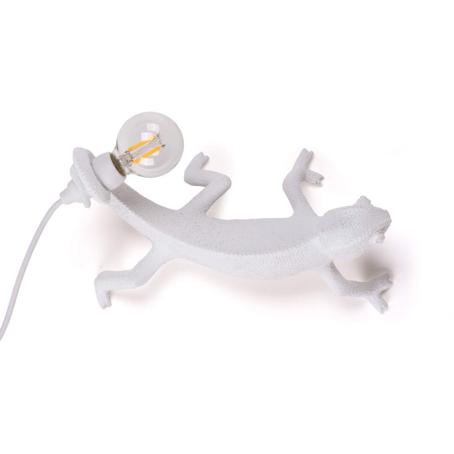 Seletti - Lighting: Chameleon Lamp Right Going Down Right