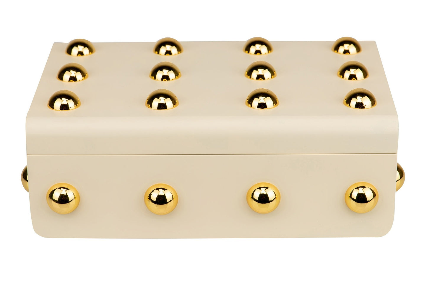 Ethan Chloe: Beige and Gold Box Large