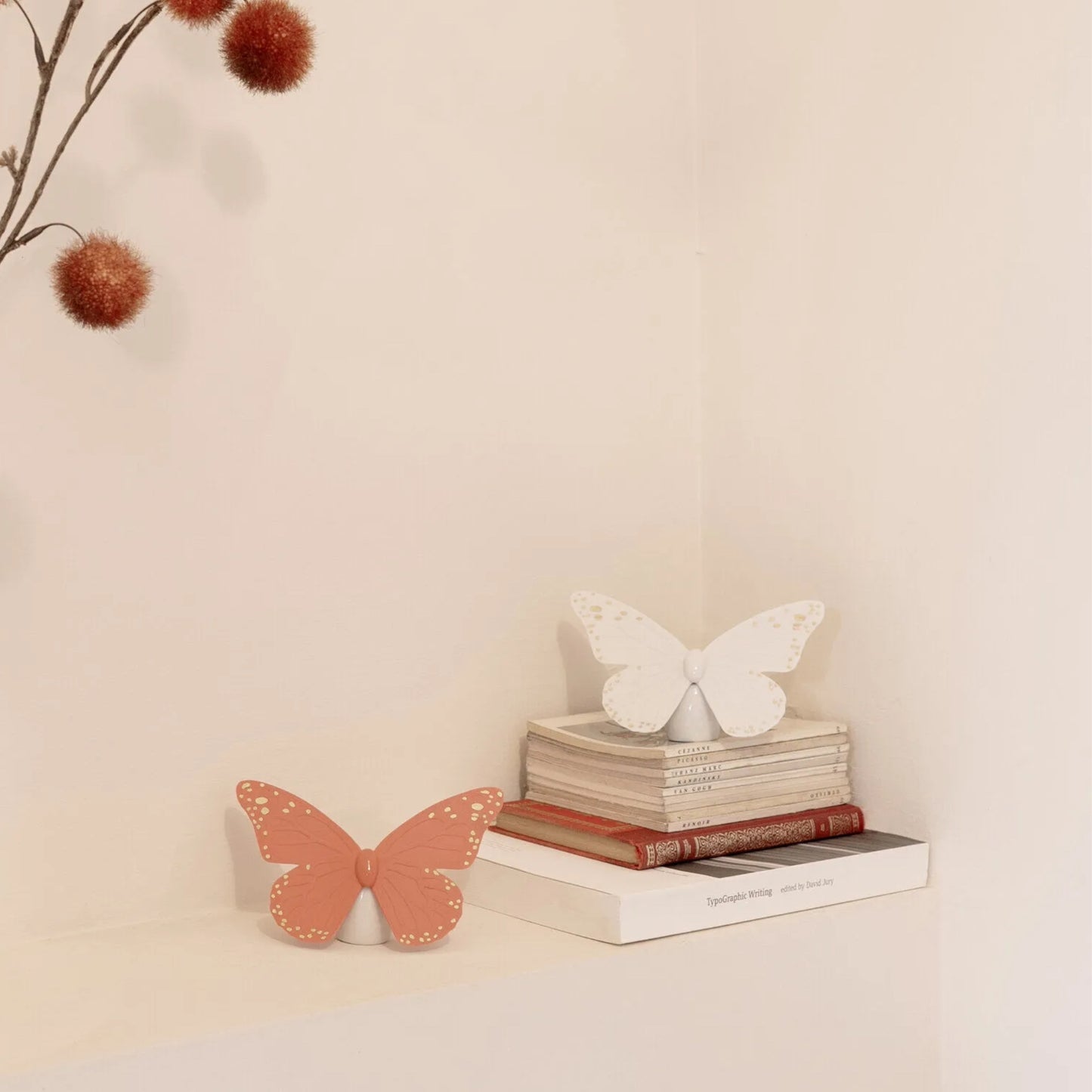 Lladró: Butterfly Figurine.