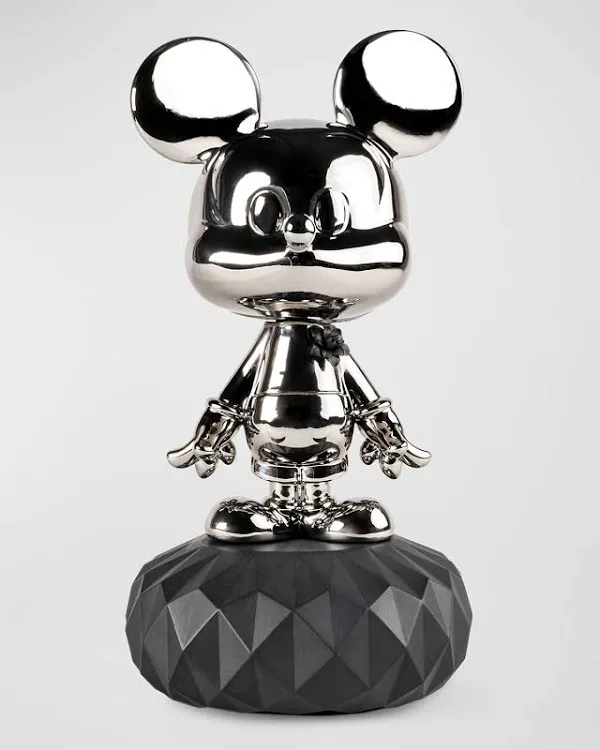 Lladró: Mickey Mouse platinum sculpture