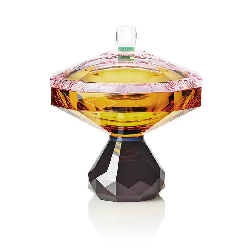 Reflections - Objects: Hamptons Amber Bonbonniere