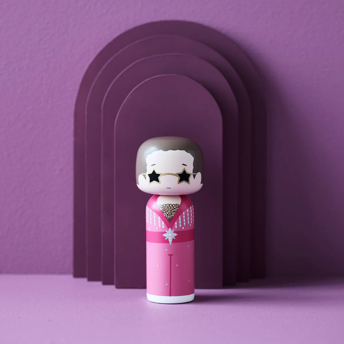 LUCIE KAAS: SKETCH, INC - KOKESHI ELTON PINK