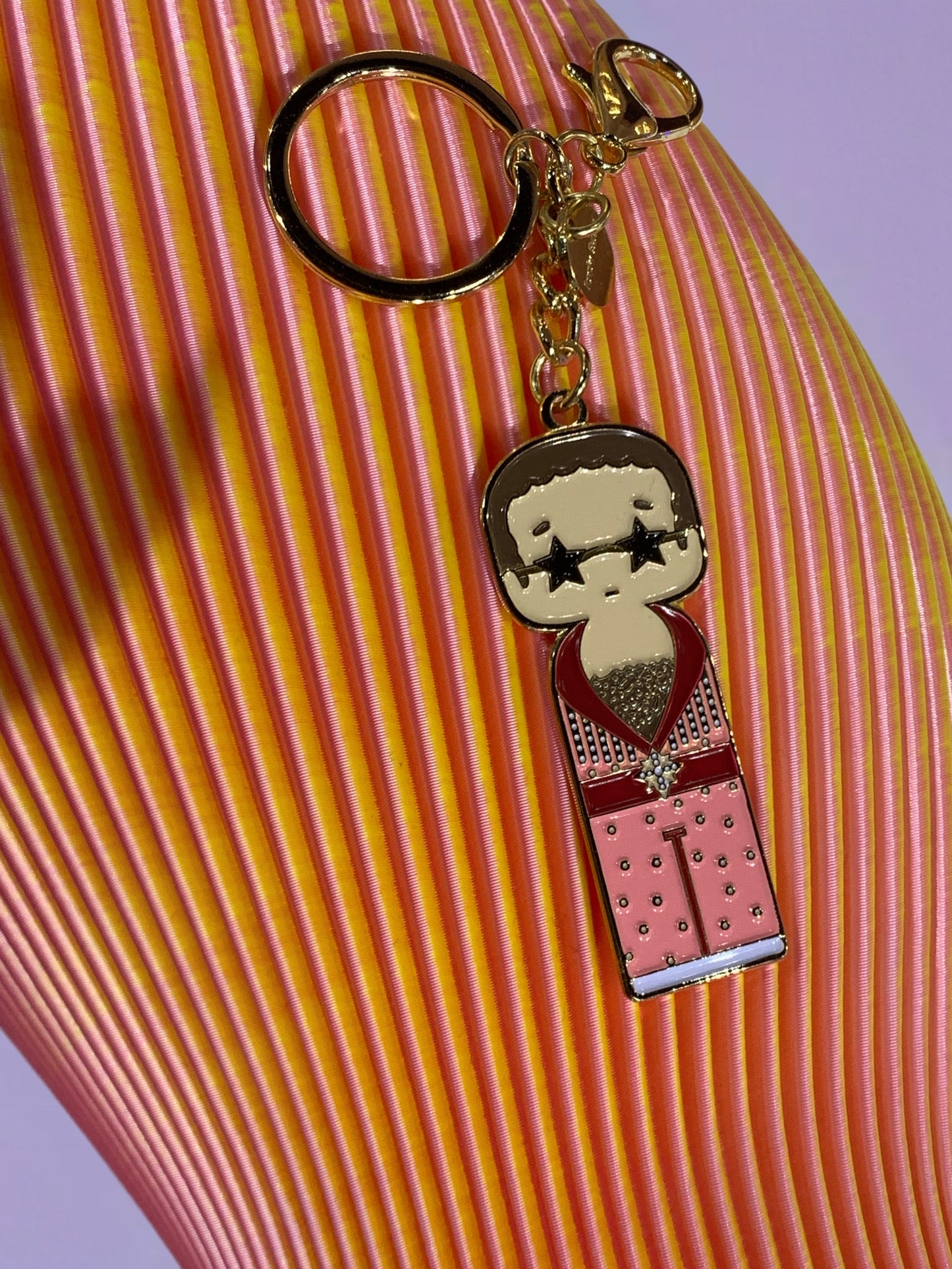 LUCIE KAAS: KEYCHAIN ELTON PINK