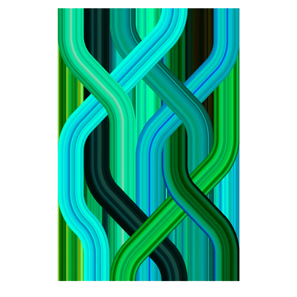 Qeeboo: Carpet Wave Green