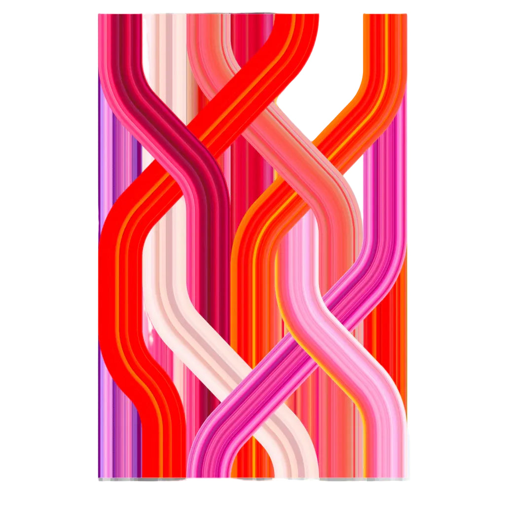 Qeeboo: Carpet Wave Red