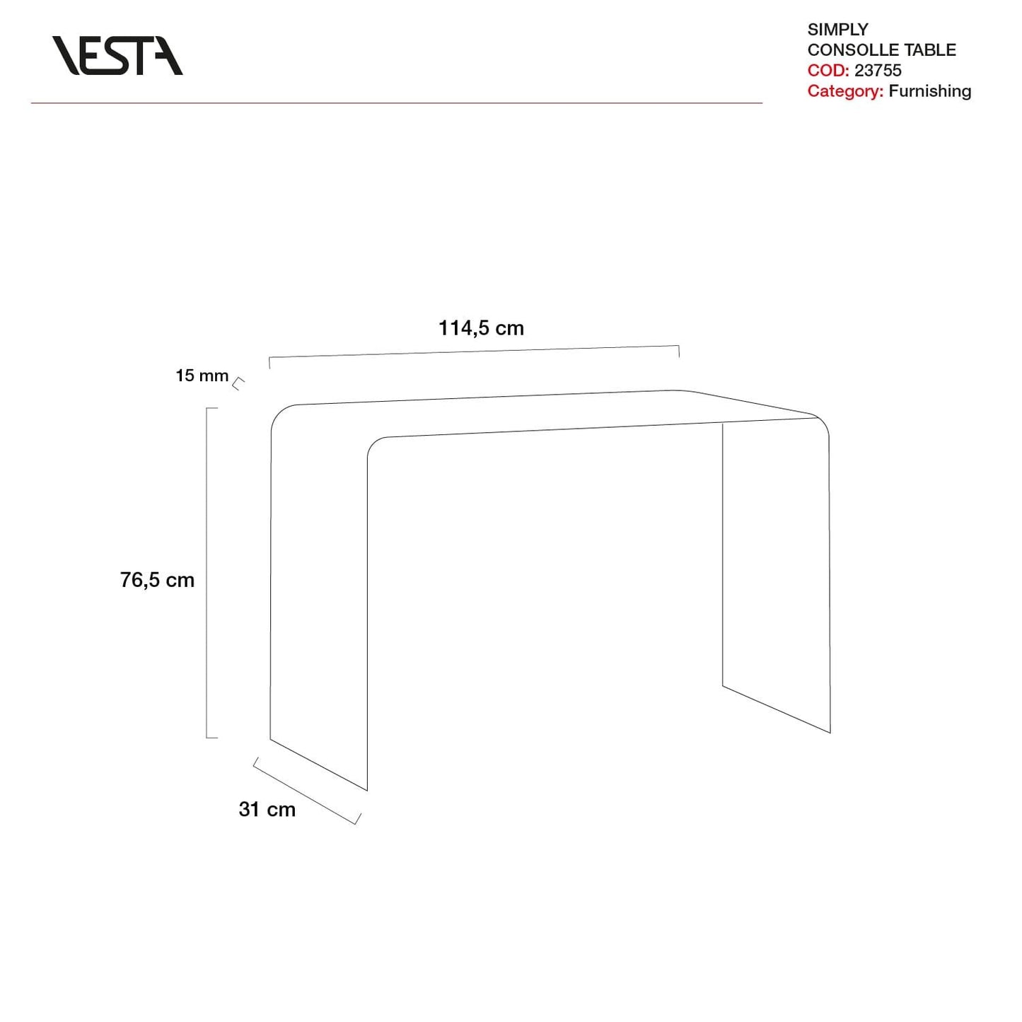 VESTA: CONSOLE SIMPLY