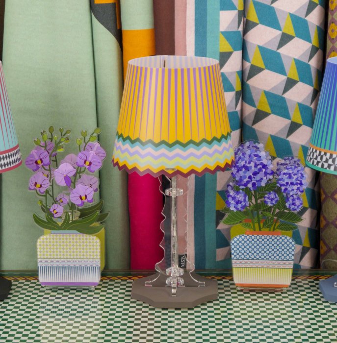VESTA: Brighella Small Table Lamp Rainbow