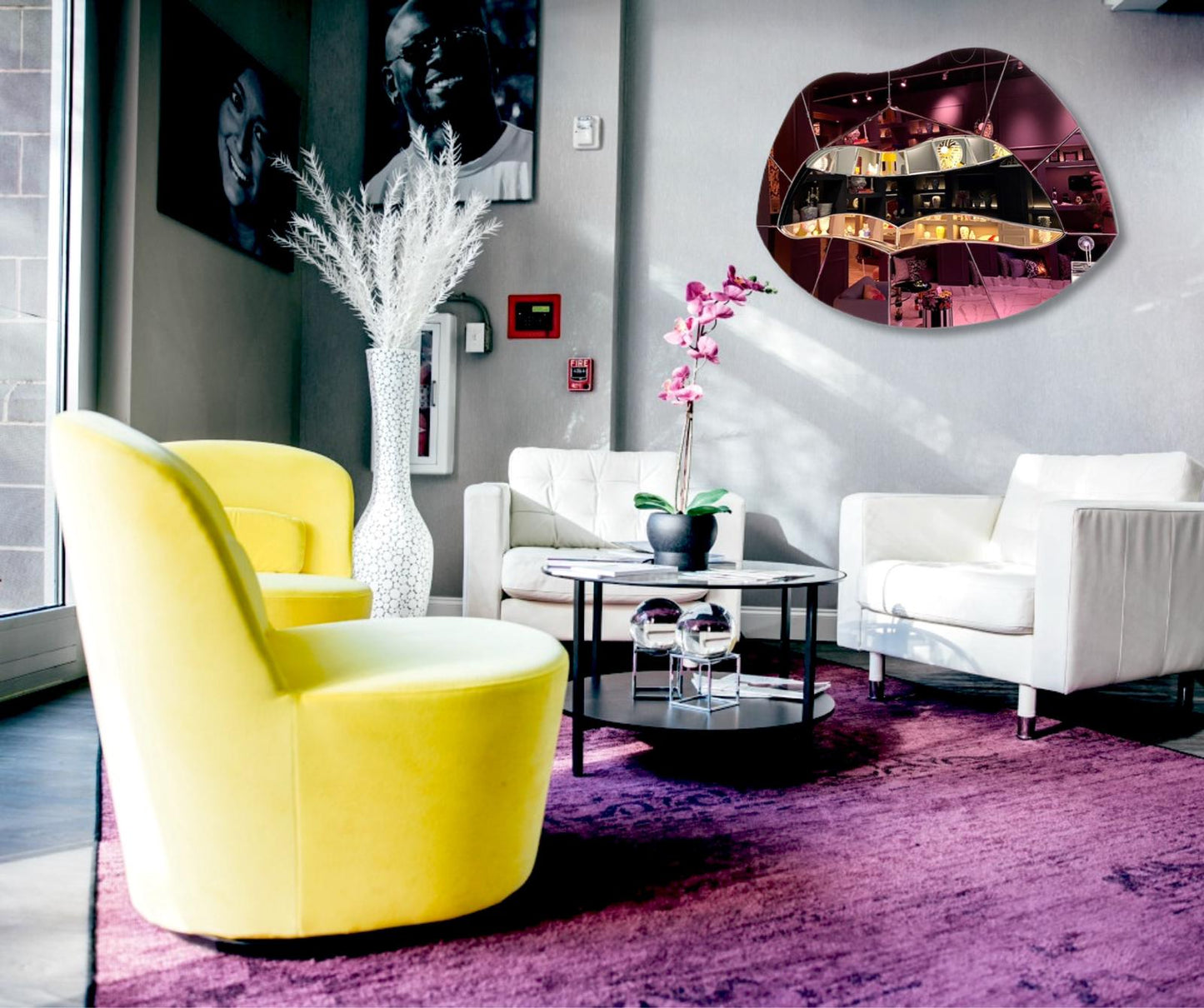 Reflections - Furniture: Mouth Mirror