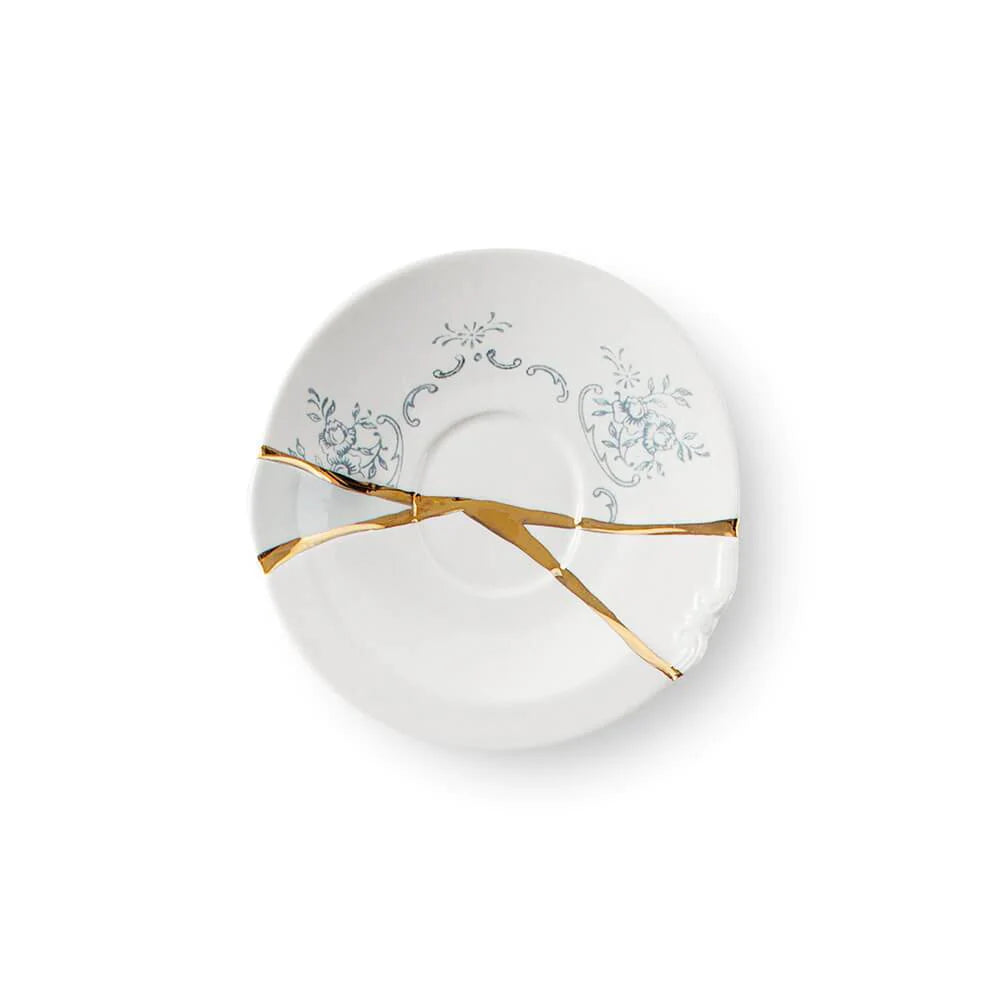 Seletti - Art de la table: Kintsugi Coffee Cup with Saucer i