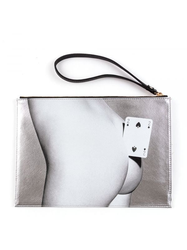 Seletti - Wears Toiletpaper: Hand Bag Two of Spades