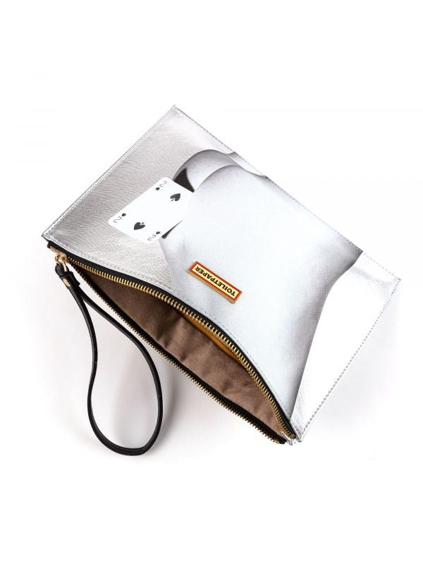 Seletti - Wears Toiletpaper: Hand Bag Two of Spades