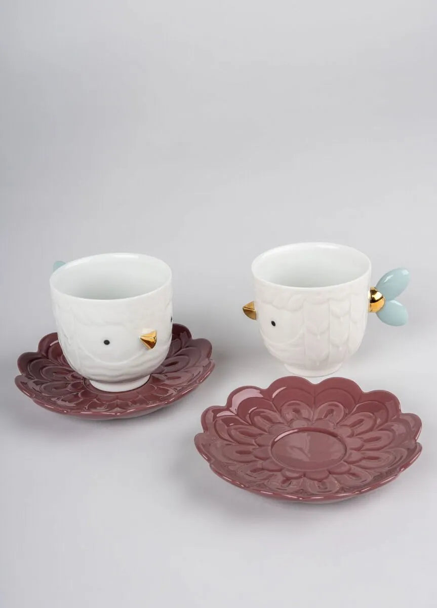 Lladró: Kawki set of cups