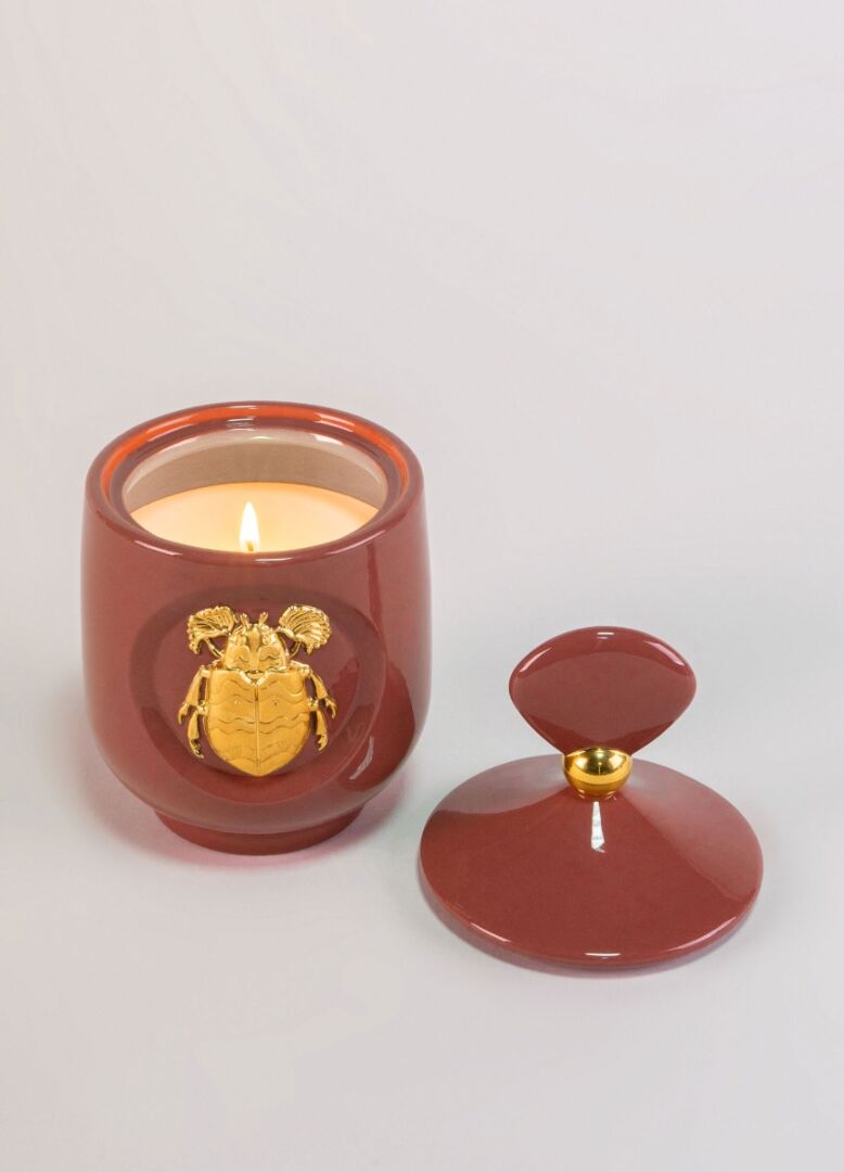 Lladró: Scarab candle Luxurious animals. Moonlight Scent