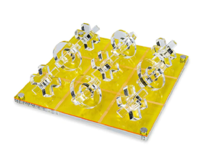 Luxe: Tic Tac Toe Game - Yellow