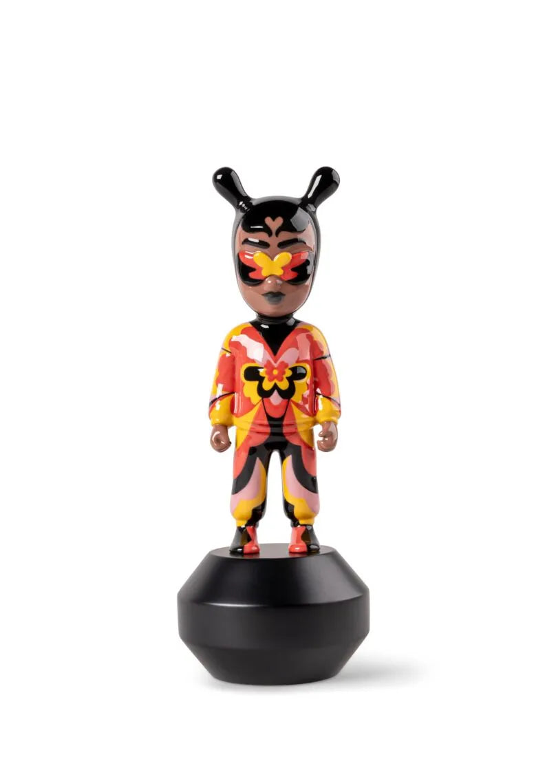 Lladró: The Guest by Jade Purple Brown - Little Sculpture. Numbered Edition