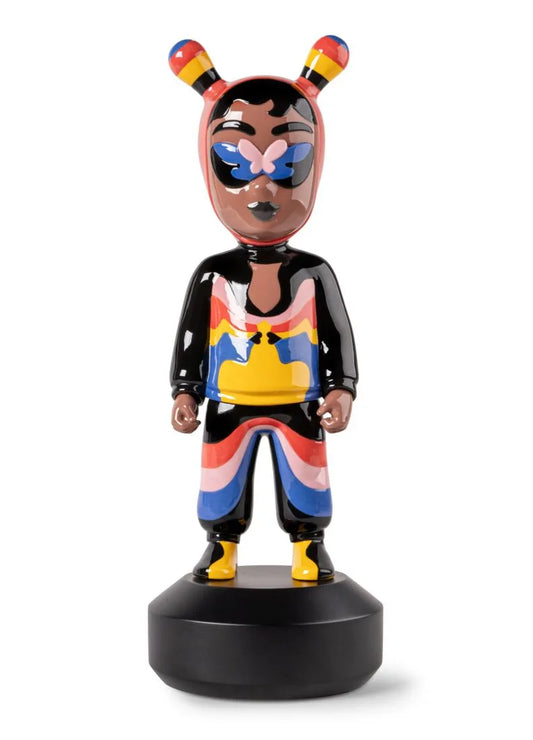 Lladró: The Guest by Jade Purple Brown - Big Sculpture. Limited Edition
