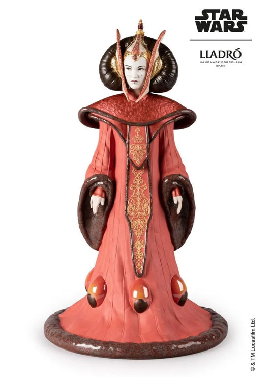 Lladró: Queen Amidala™ in the Throne Room Sculpture. Limited Edition