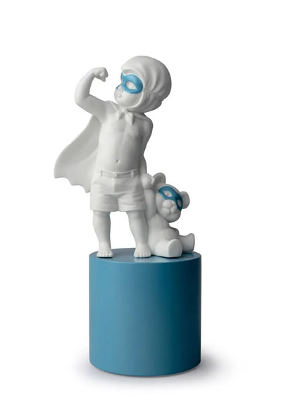 Lladró: I have Super Powers Baby Boy Figurine