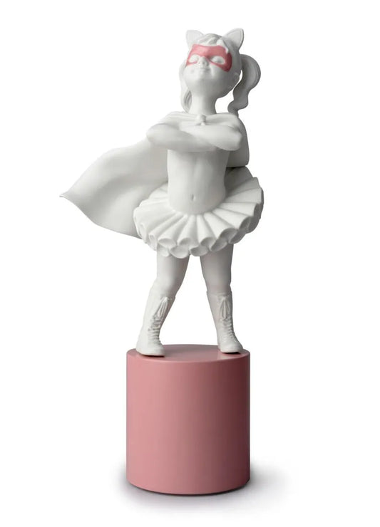 Lladró: I'm a Superheroine Girl Figurine