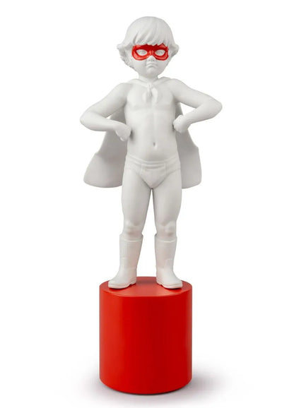Lladró: Hero to Rescue Boy Figurine