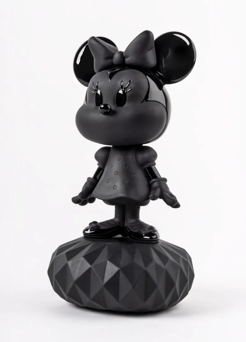 Lladró: Minnie Total Black Sculpture