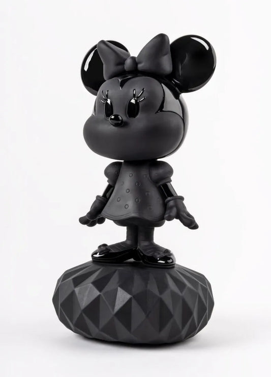 Lladró: Minnie Total Black Sculpture