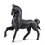 Lladró: Horse Sculpture. Matte black
