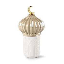 Lladró: Majestic Nights candle - A Secret Orient (cream)