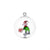 Ichendorf: Christmas Tales Xmas Ball Green Elf with Gift