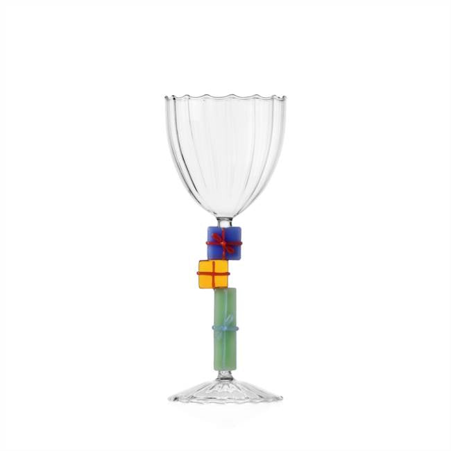 Ichendorf: Christmas Tales Stemmed Glass Light Blue, Amber, Green Gifts
