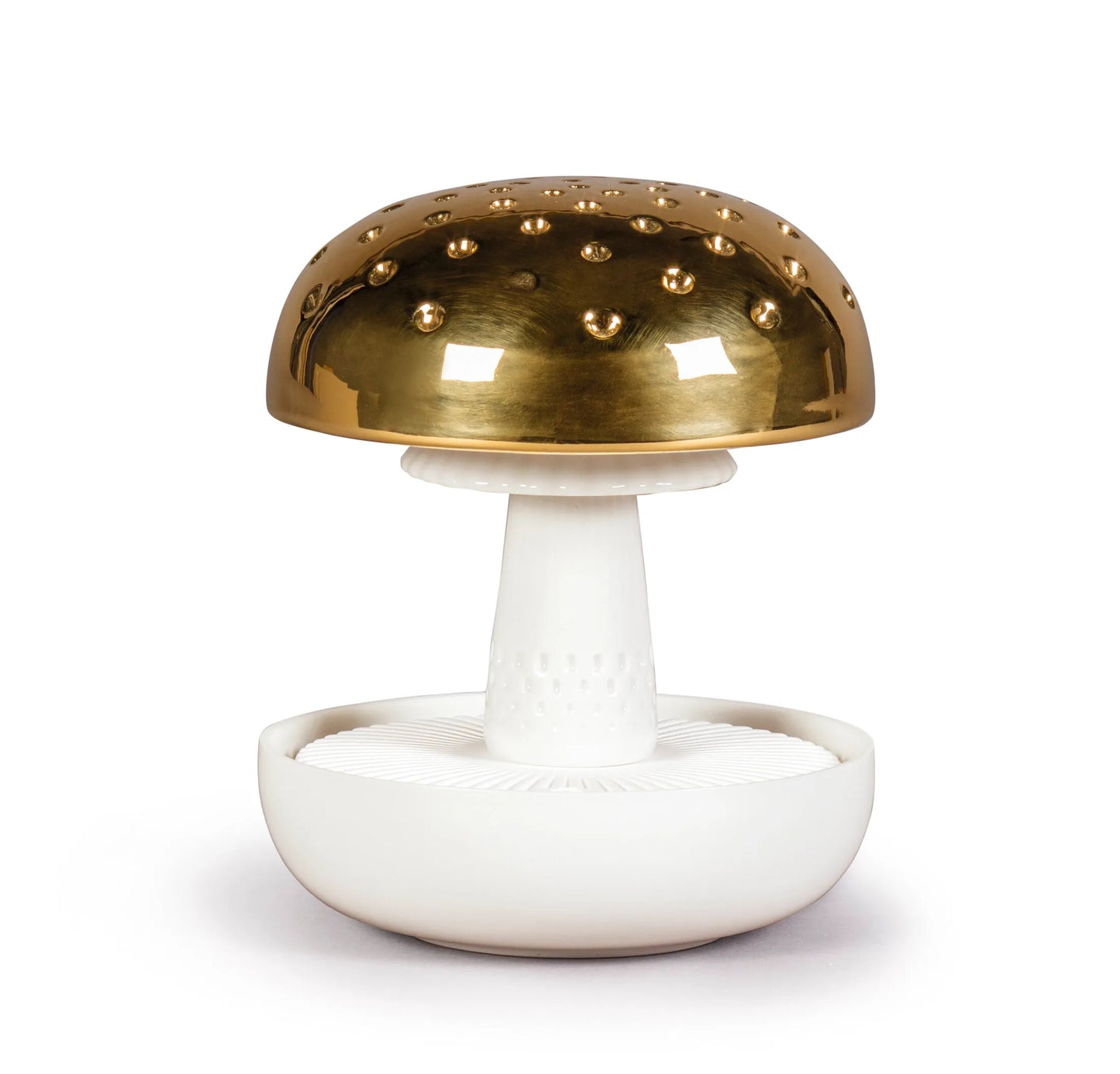 Lladró: Boletus 1 Diffuser. Gold. On the prairie Scent