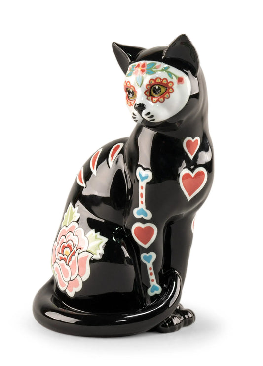 Lladró: Catrina Cat Figurine