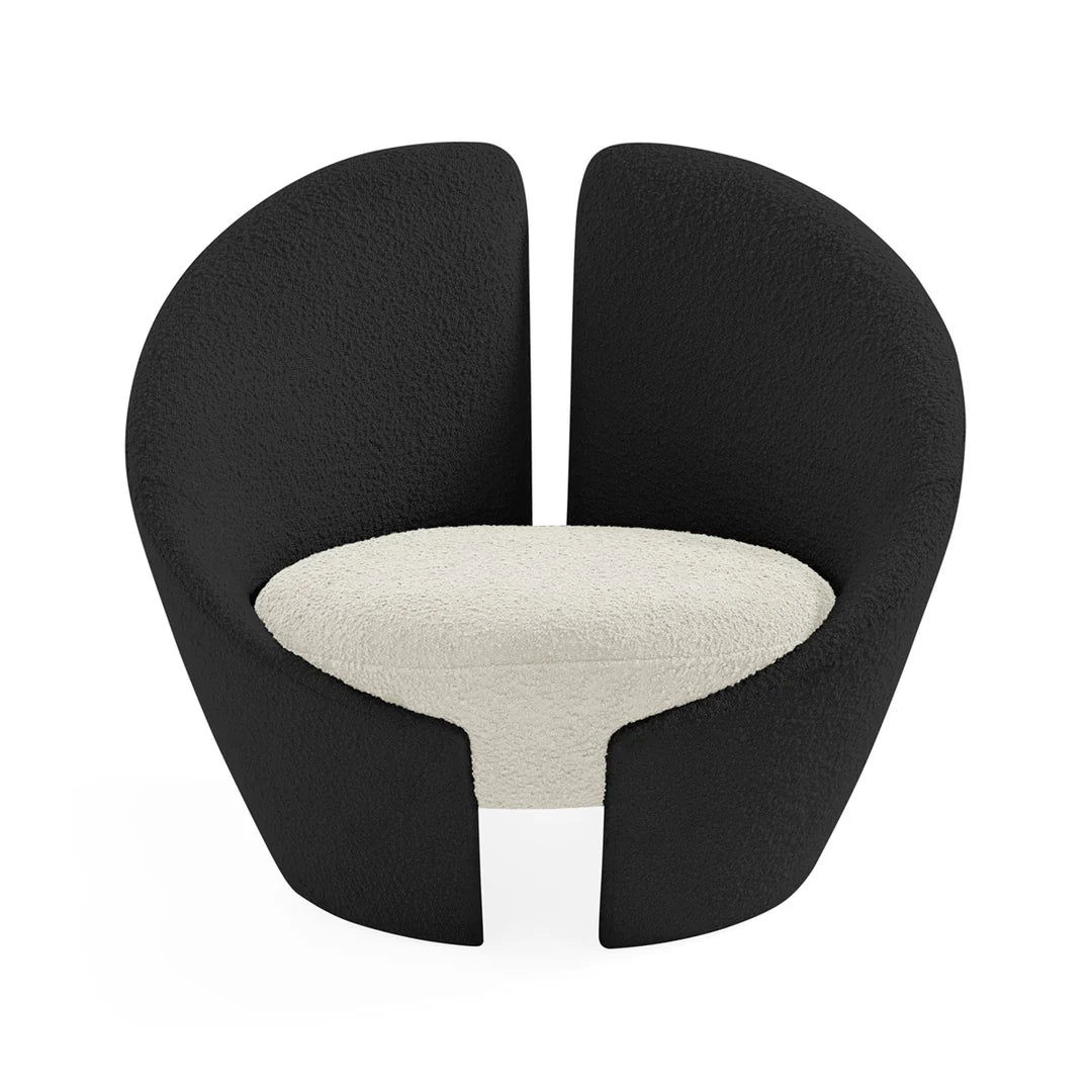 JONATHAN ADLER: MARAIS LOUNGE CHAIR OLYMPUS EBONY