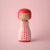 Lucie Kaas: Kokeshi Dot Red