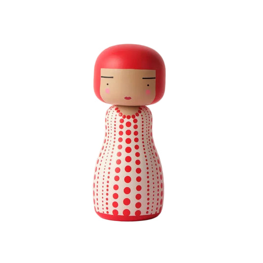 Lucie Kaas: Kokeshi Dot Red