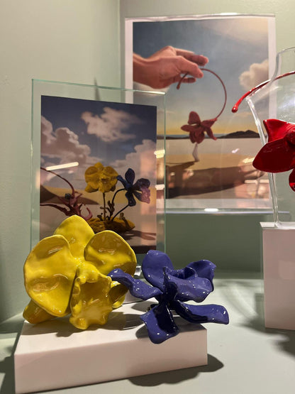 FDLF: Broche Orquídea Violeta