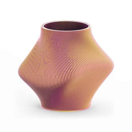 Sheyn: Bloz- 14 Blend Vase Salmon