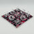 Luxe Dominoes: La Vieja 3D Lava Swirl Tic Tac Toe
