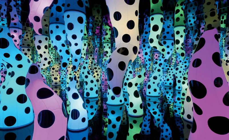 NEW MAGS: INFINITY MIRRORS - YAYOI KUSAMA