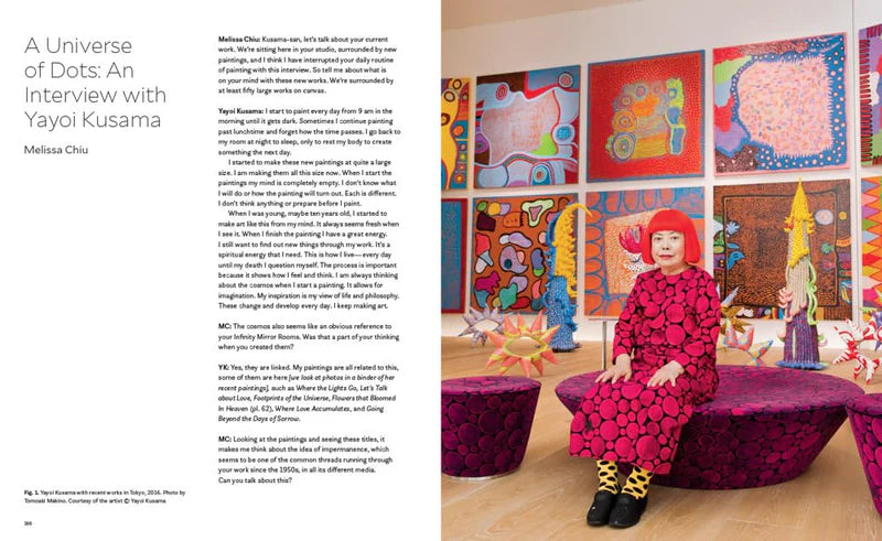 NEW MAGS: INFINITY MIRRORS - YAYOI KUSAMA