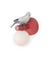 Lladró: Parrot Wall Sconce Red