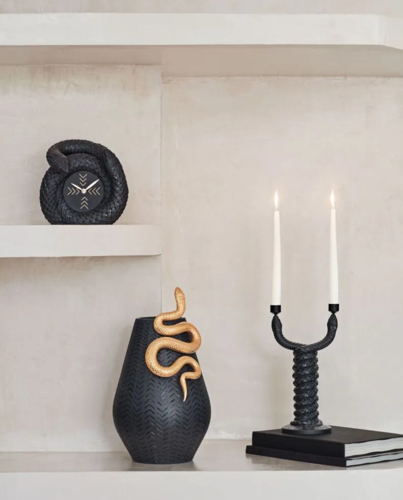 Lladró: Snakes Candleholder
