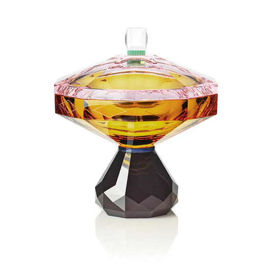 Reflections - Objects: Hamptons Amber Bonbonniere