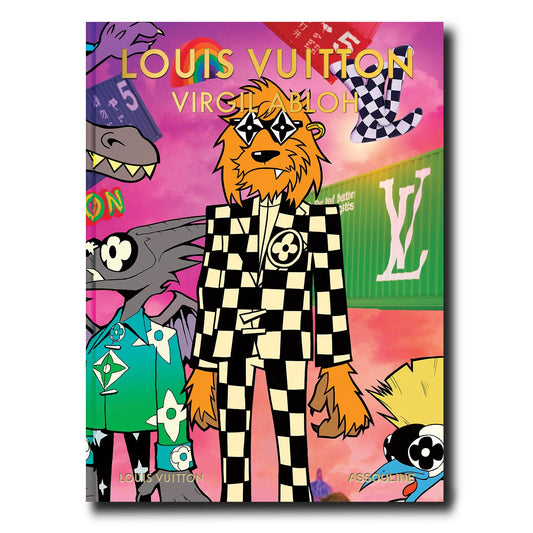 Assouline - Books: Louis Vuitton Virgil Abloh Cartoon Cover