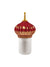 Lladró: North Tower Candle 1001 Lights (ruby). Night Approaches Scent.