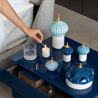 Lladró: North Tower Candle 1001 Lights. Unbreakable Spirit Scent.